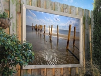 Tuinschilderijen, als het net wat meer mag zijn voor de tuin