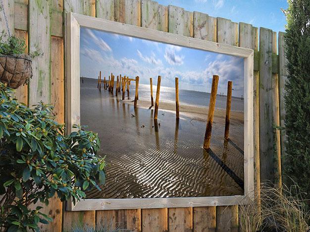 Tuinschilderijen, als het net wat meer mag zijn voor de tuin